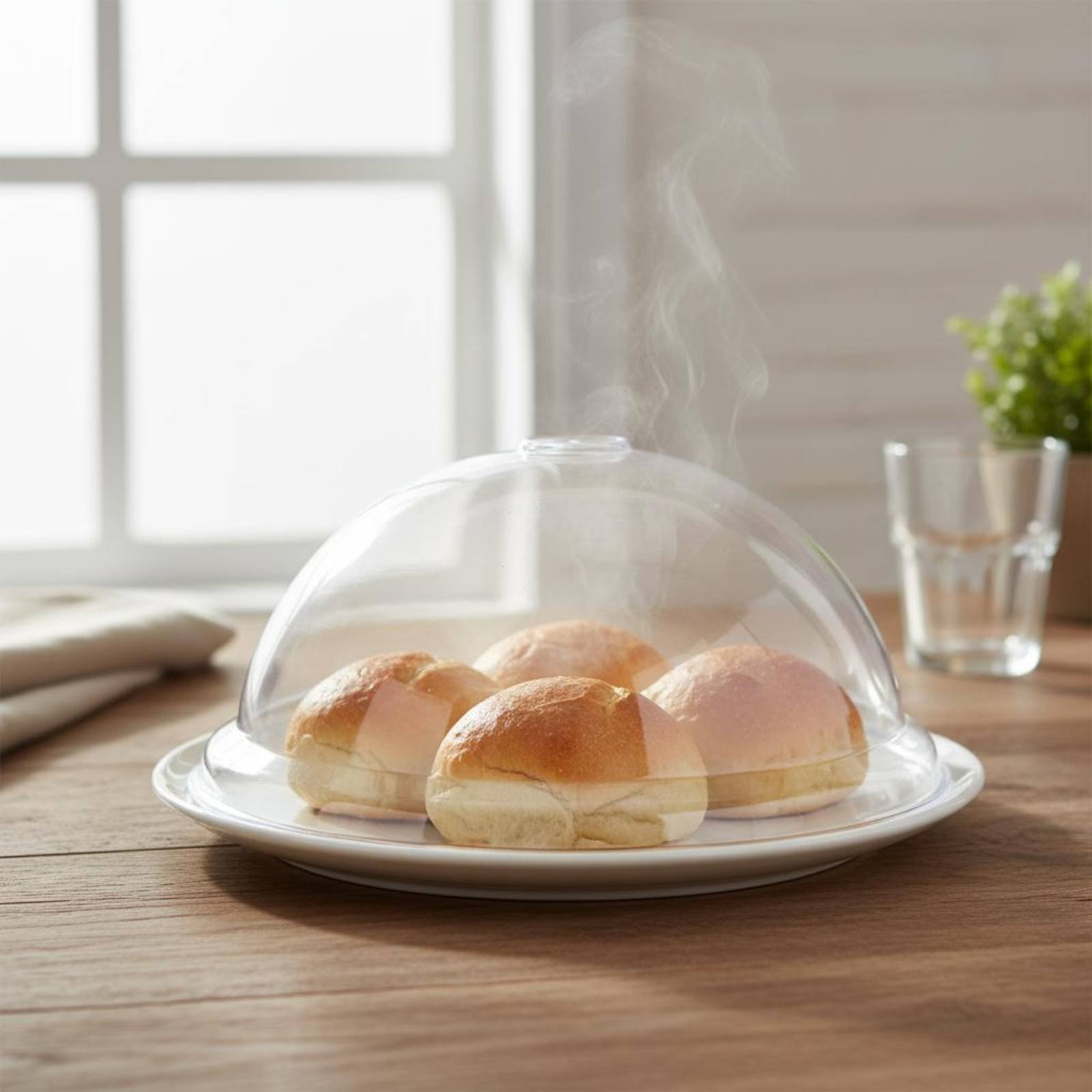 Plastic Dome Clear - Food Protector Refrigerator Safe Clear Cake