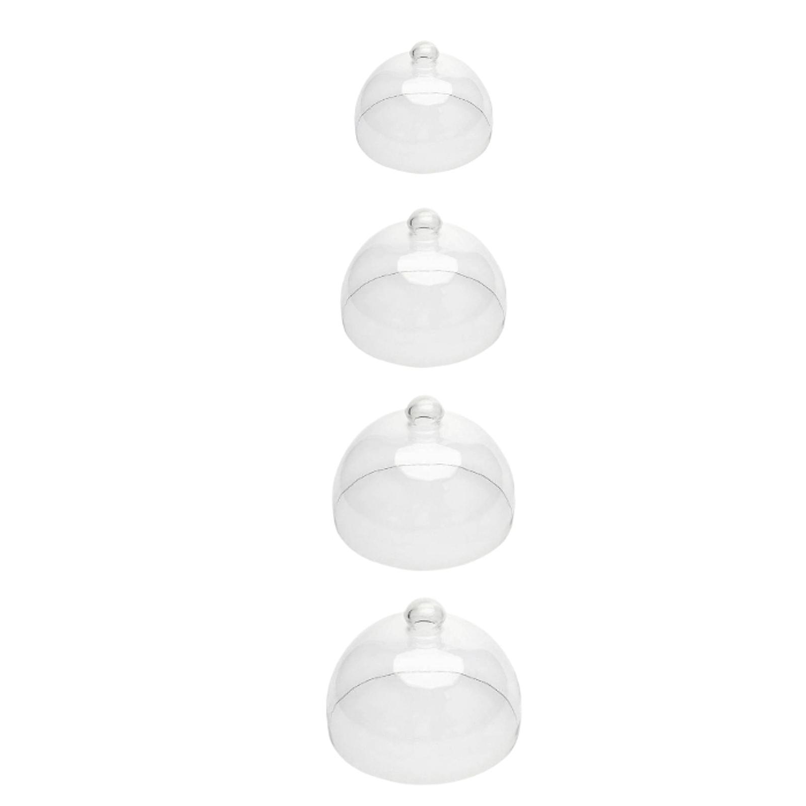 Plastic Dome Clear - Glass Cake Cloche Dome Clear Cake