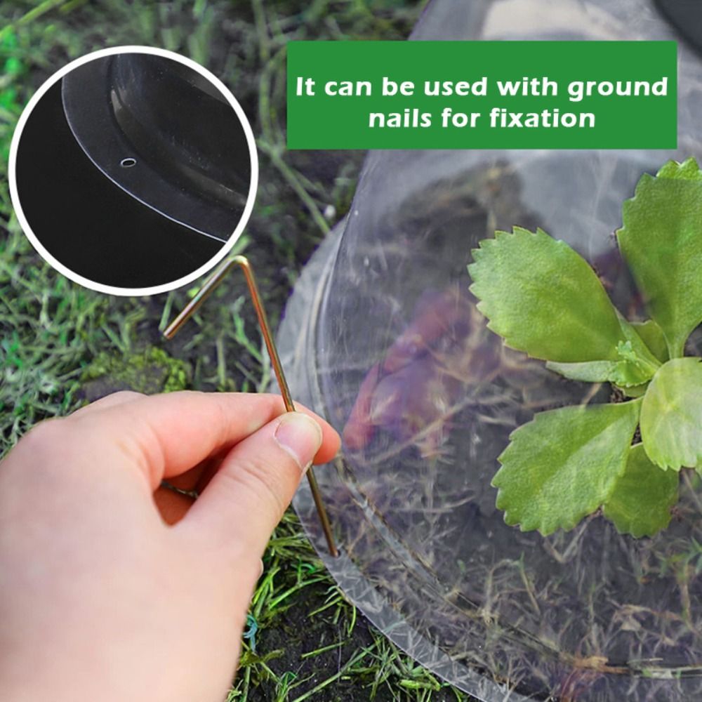 Plastic Dome Clear - Reusable Clear Plastic Seedling Protection Cover