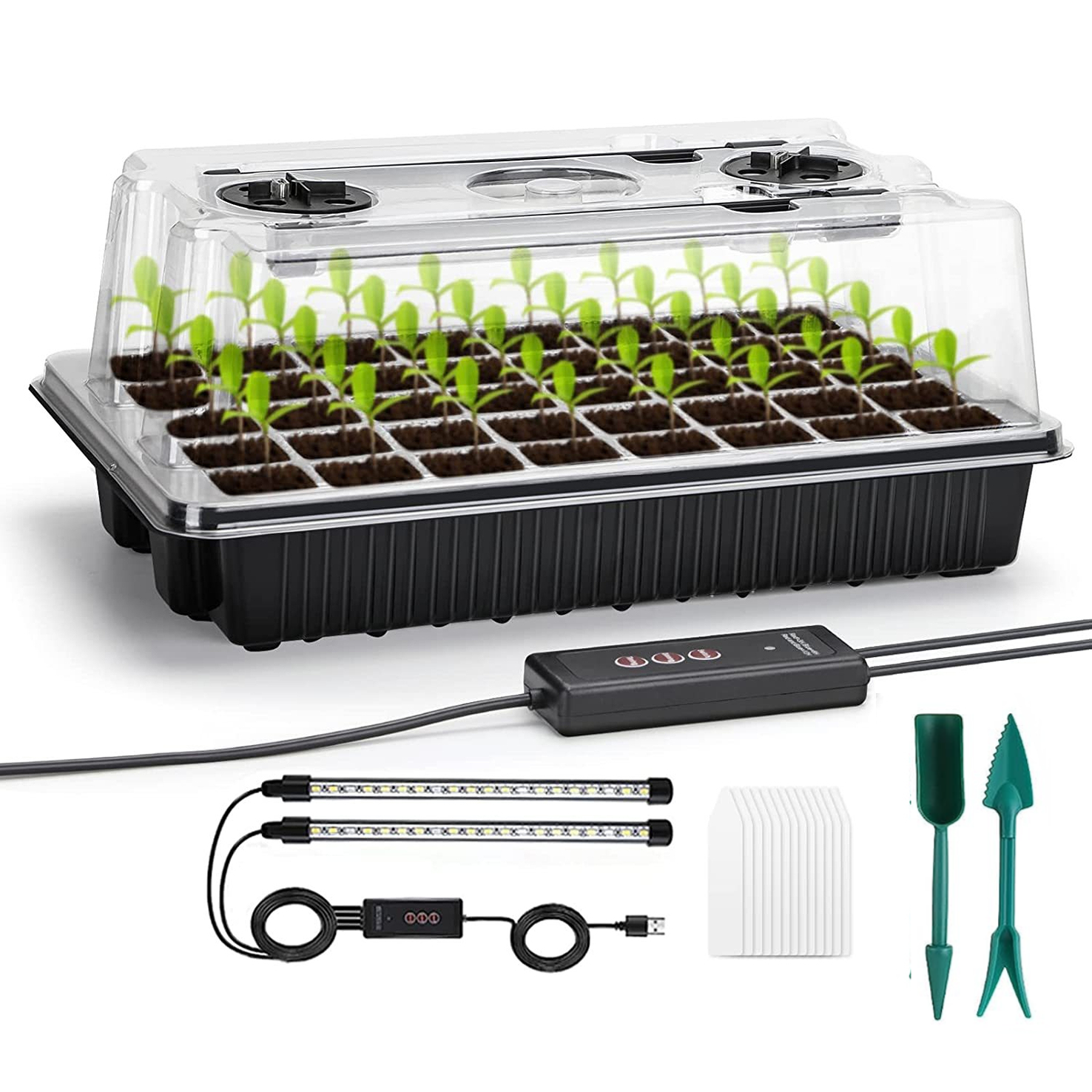 【Best 】1 Set, Seed Starter Tra - Humidity Dome Kit recension och pris
