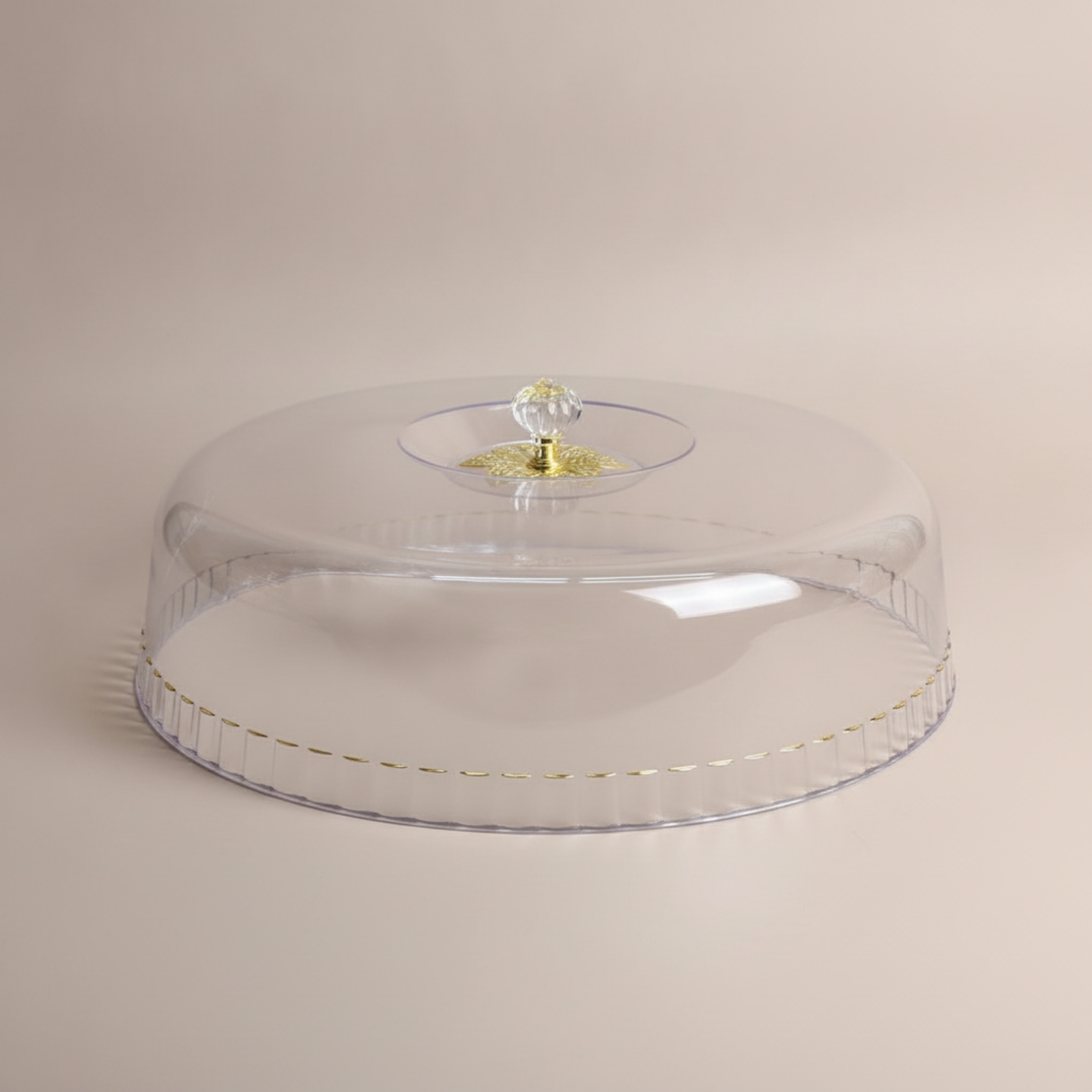 Food Cover with Knob Transpare - Plastic Dome Clear recension och pris