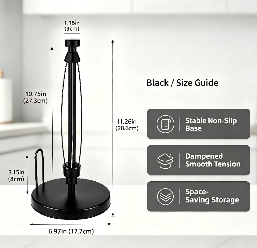 Vertical Paper Towel Stand wit - Agar Tissue Culture recension och pris