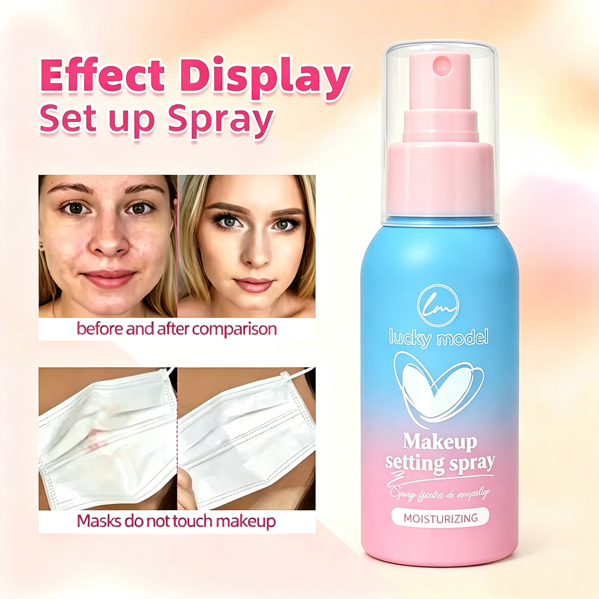 Lucky Model Gradual Moisture S - Misting Bottle Fine recension och pris
