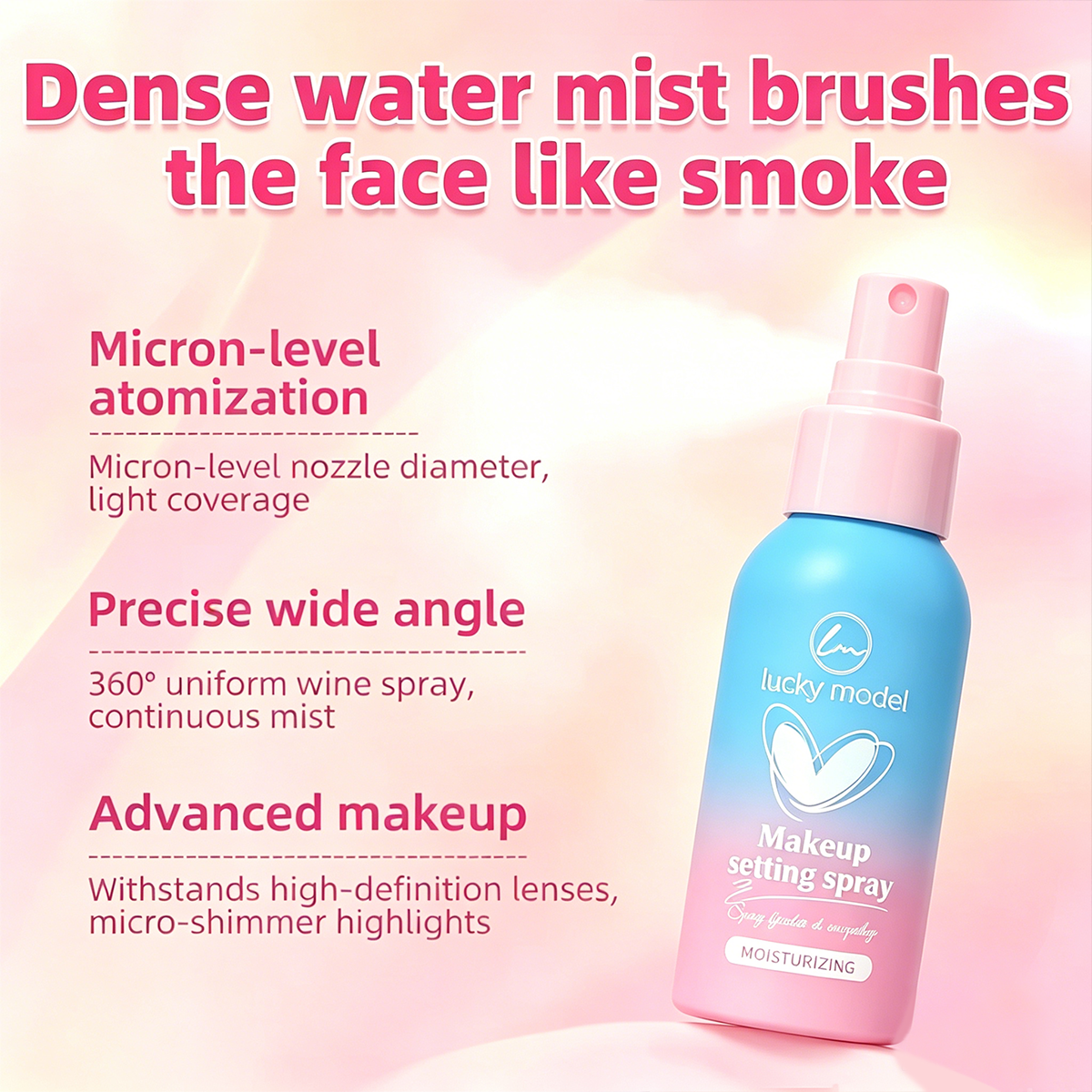 Lucky Model Gradual Moisture S - Misting Bottle Fine recension och pris