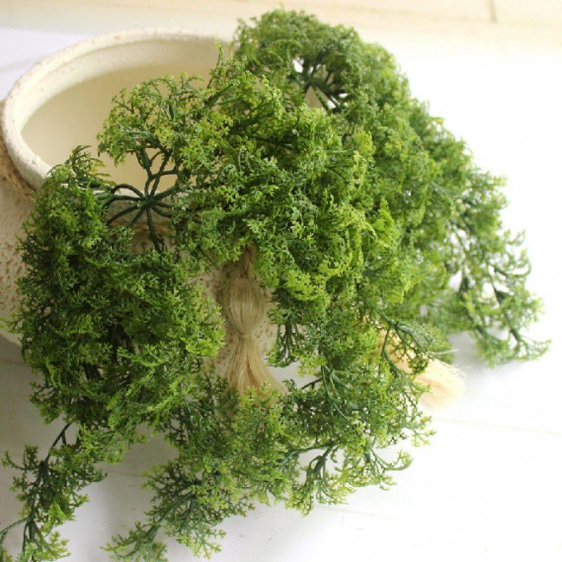 8 - 10 Branch Plastic Artifici - Sphagnum Moss Dry recension och pris