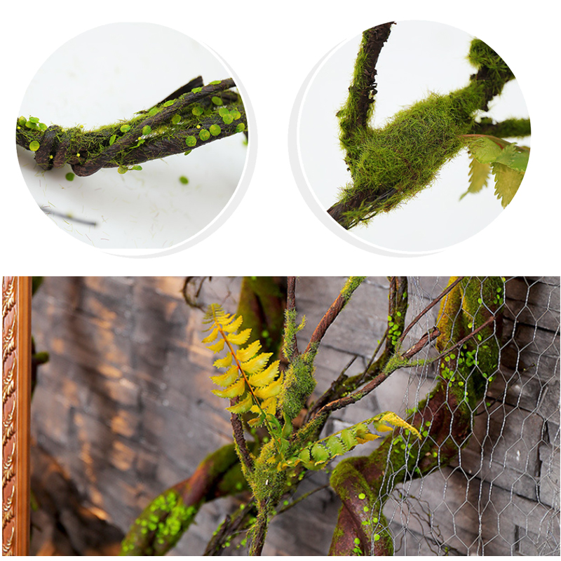 Artificial Plants Ivy Fake Mos - Sphagnum Moss Dry recension och pris