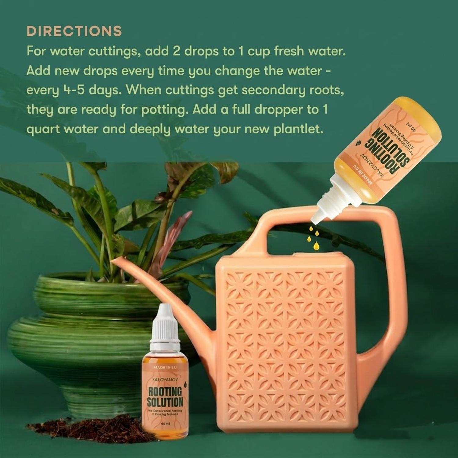 Root Drops Liquid Rooting Horm - Rooting Hormone Powder recension och pris