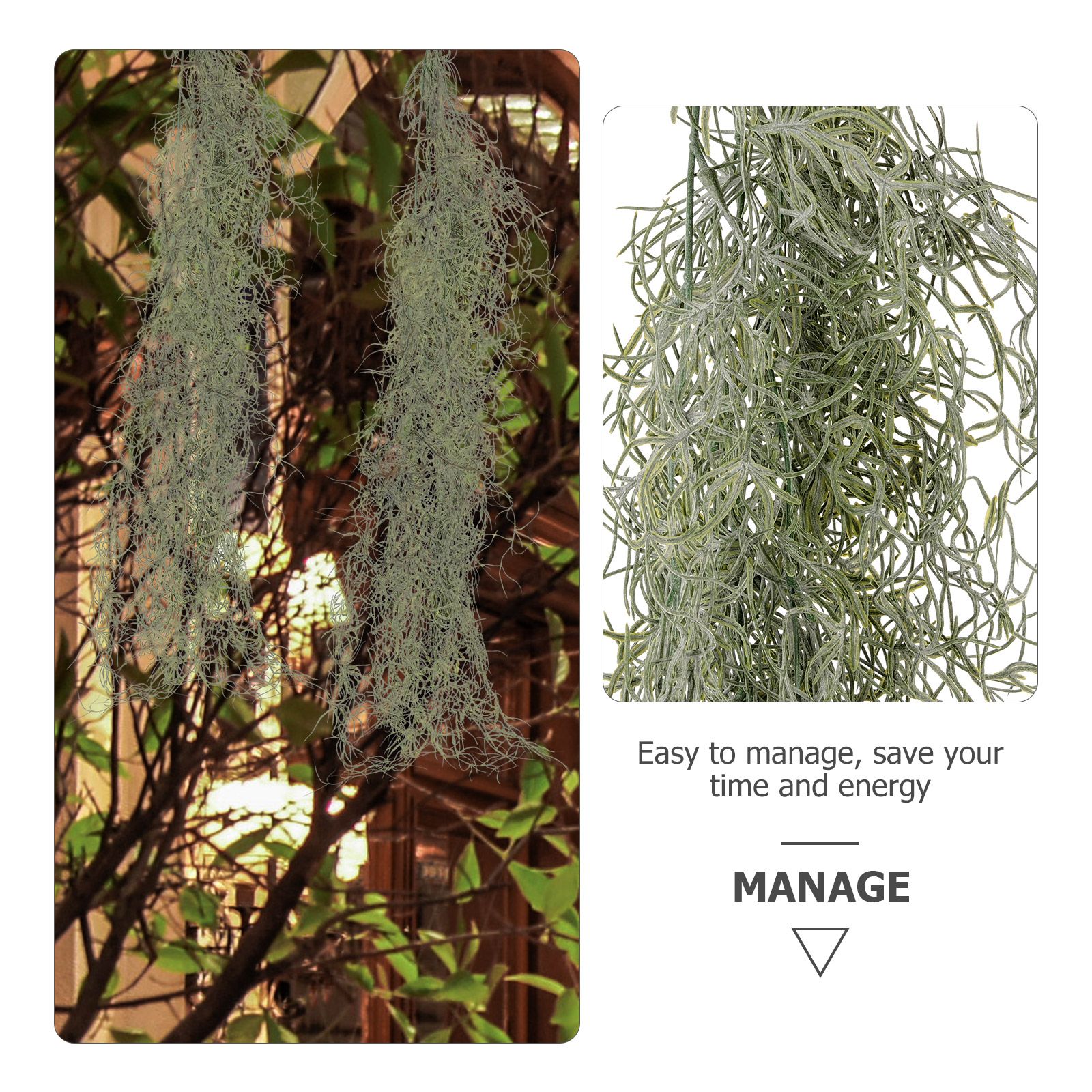 Deep Green Artificial Dried Fl - Sphagnum Moss Dry recension och pris