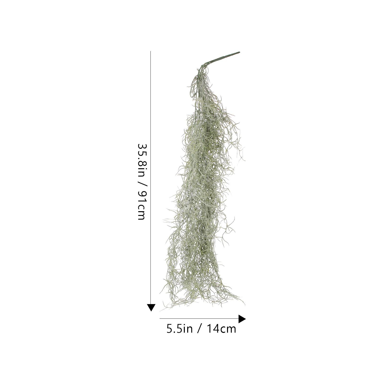 Deep Green Artificial Dried Fl - Sphagnum Moss Dry recension och pris