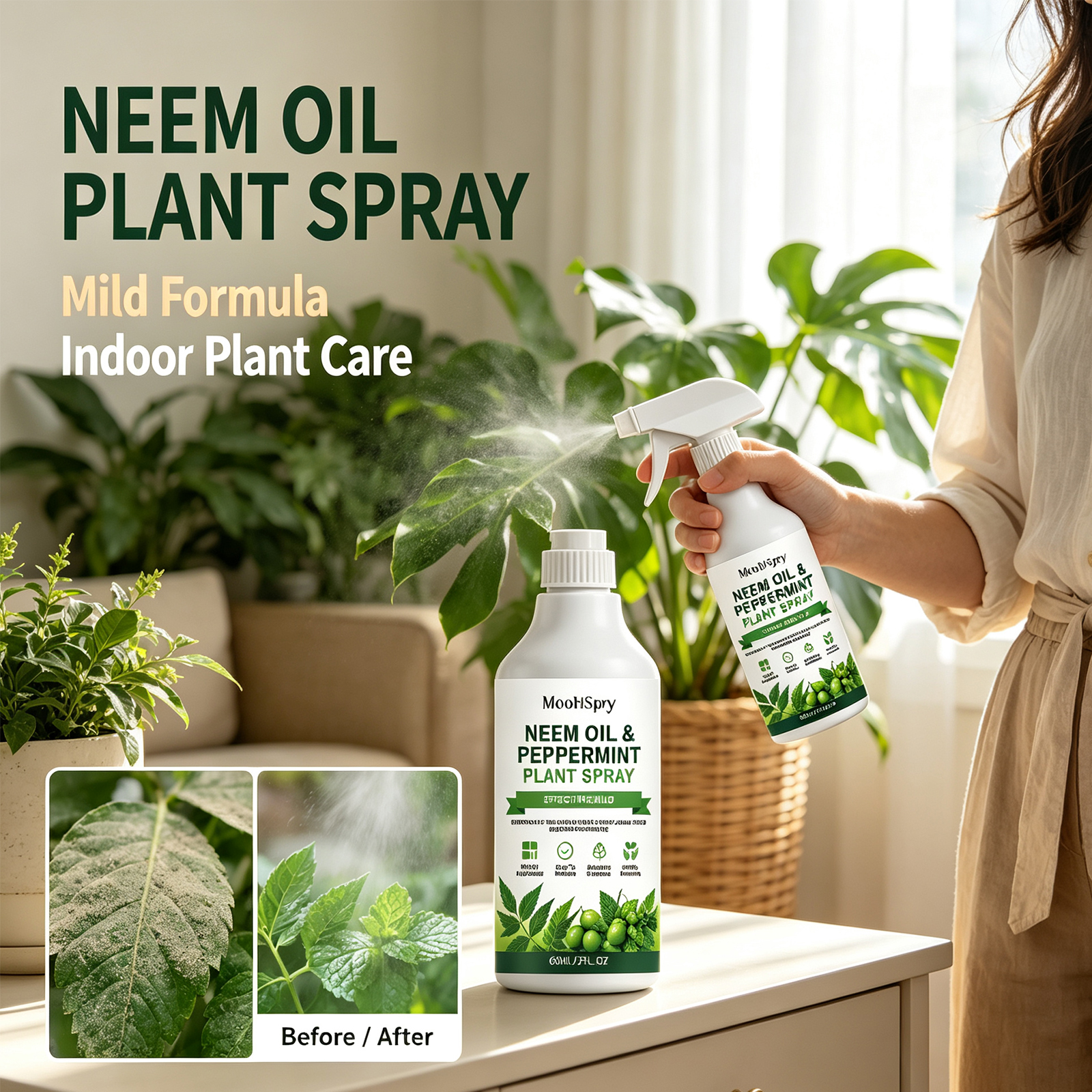 Neem Oil Mint Plant Spray Natu - Rooting Hormone Powder recension och pris