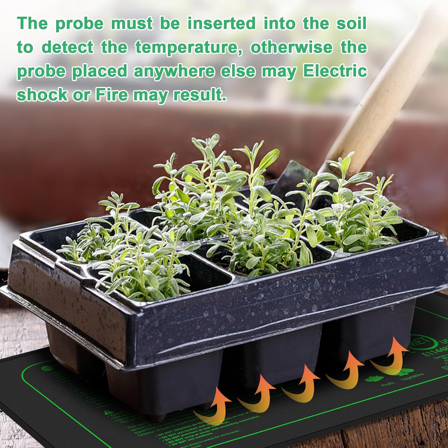Seedling Heat Mat With Digital - Rooting Gel Clone recension och pris