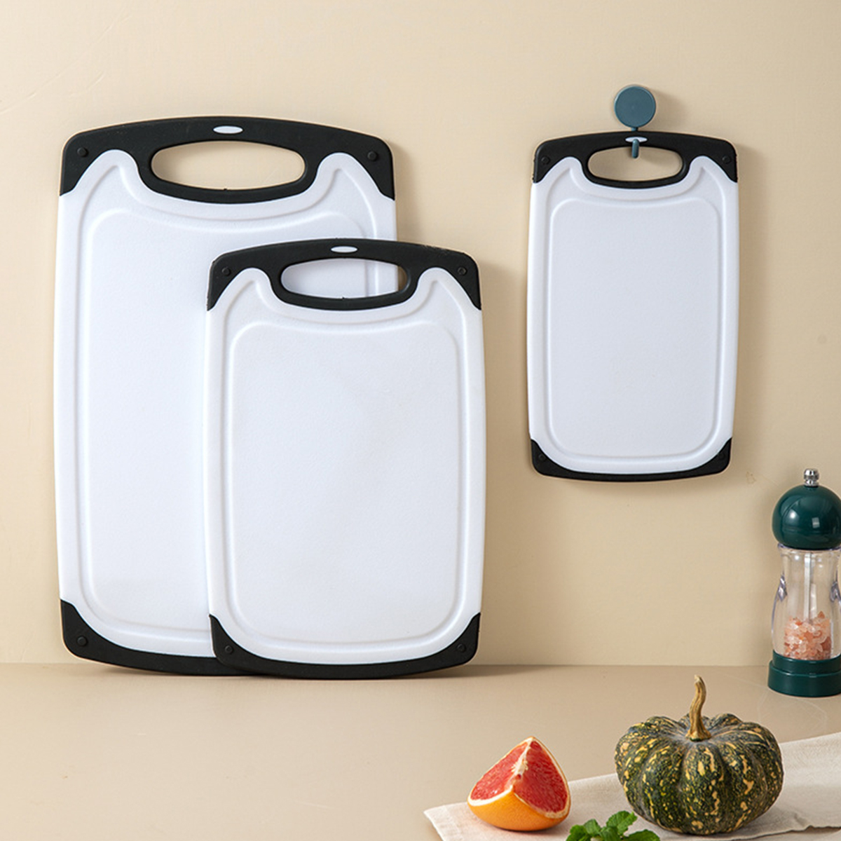 Double-Sided Plastic Cutting B - Cutting Board Foam recension och pris