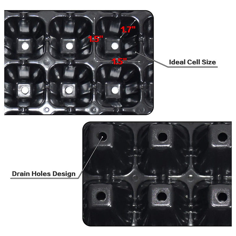 VELIF-10 Pack Seed Starter Tra - Propagation Tray 72 recension och pris