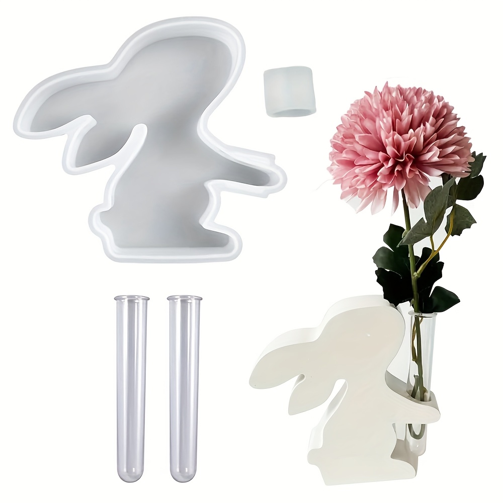 4pcs/set Easter Bunny Silicone - Propagation Station Vase recension och pris