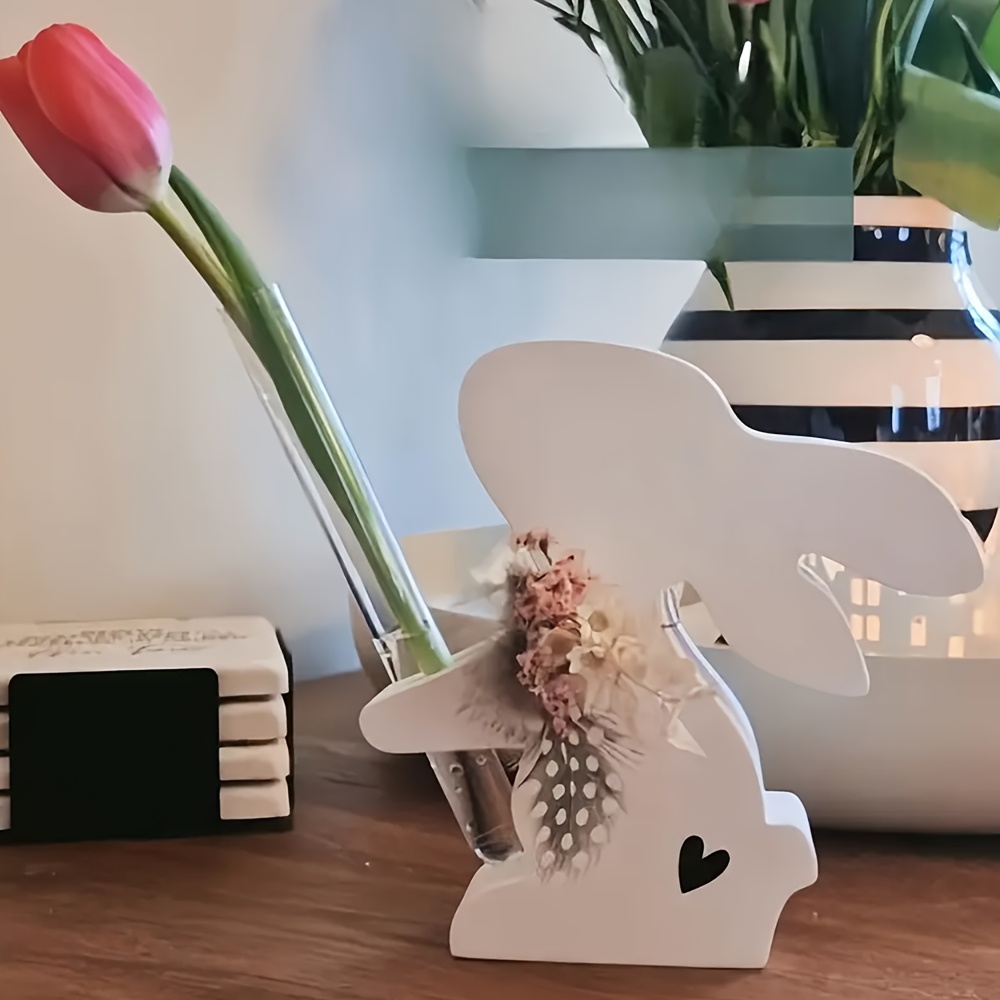 4pcs/set Easter Bunny Silicone - Propagation Station Vase recension och pris