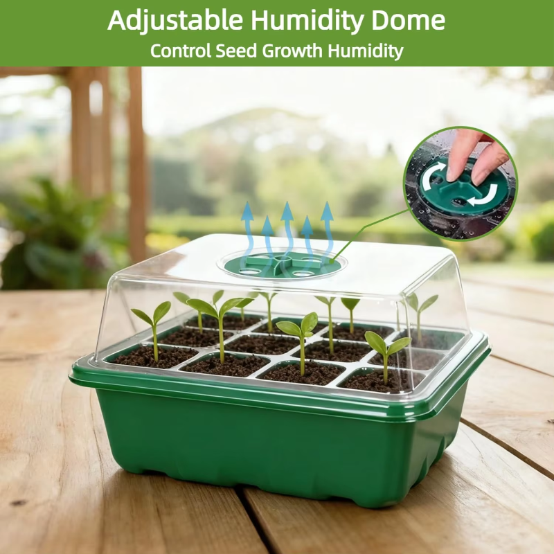 Seed Starter Tray Mini Greenho - Humidity Dome Kit recension och pris