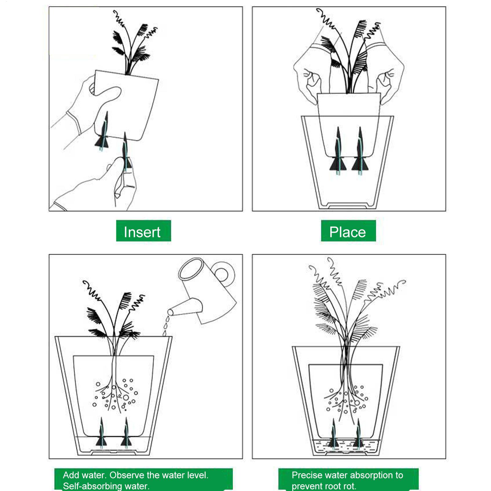 Self Watering Planter Insert 4 - Self Watering Insert recension och pris