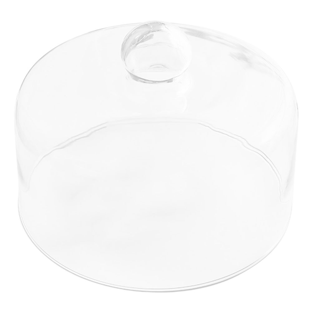 21Cm Clear Glass Cake Dome Cov - Plastic Dome Clear recension och pris
