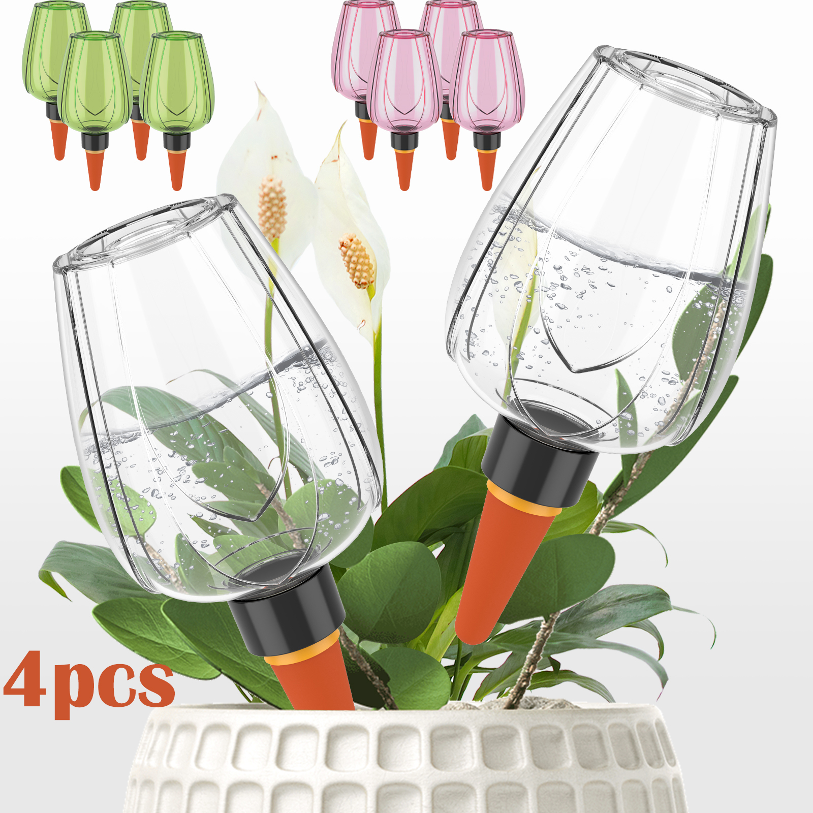 4Pcs Plant Watering Balls 350M - Self Watering Insert recension och pris