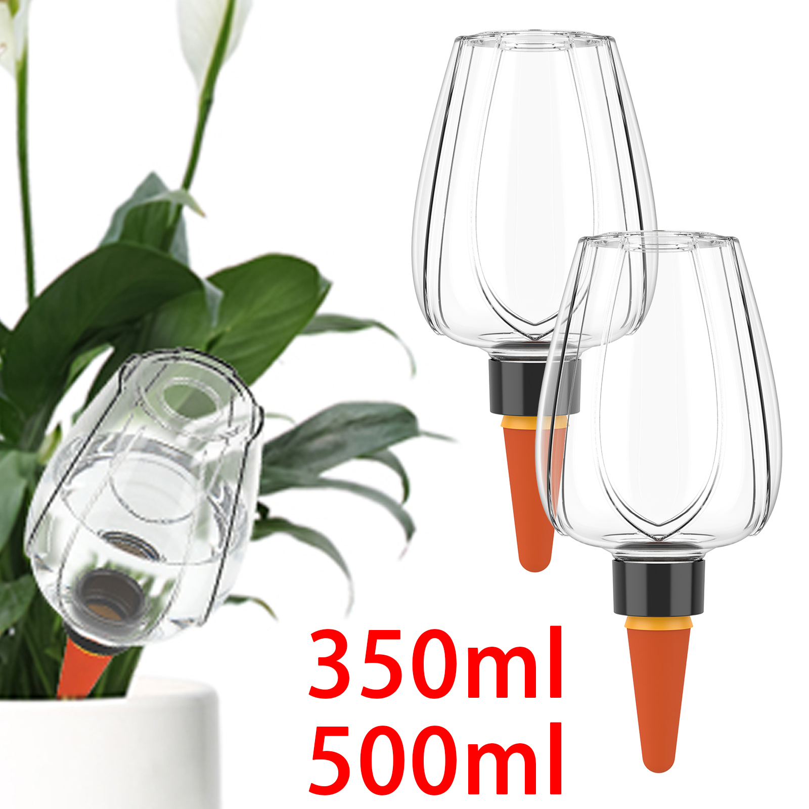 4Pcs Plant Watering Globe Clea - Self Watering Insert recension och pris