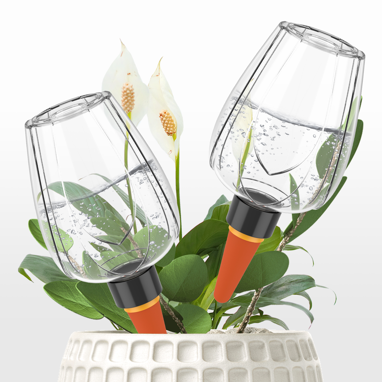 4Pcs Plant Watering Globe Clea - Self Watering Insert recension och pris
