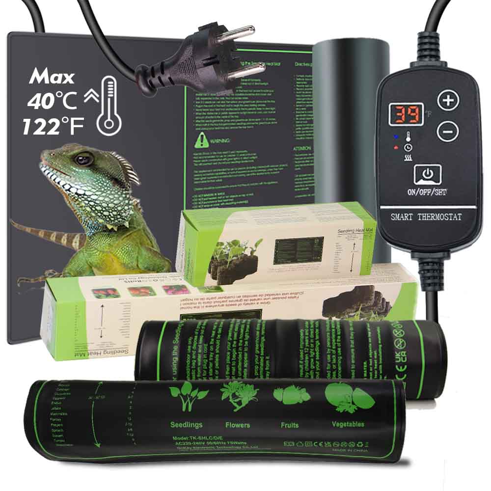 7-100W Plants Heating Pad with - Heat Mat Seedling recension och pris