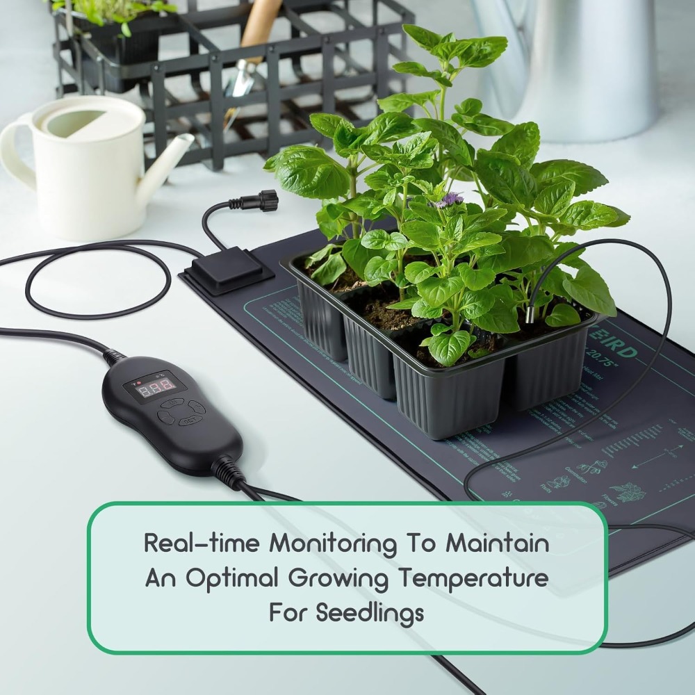 4 Pack Seedling Heat Mat with  - Heat Mat Seedling recension och pris
