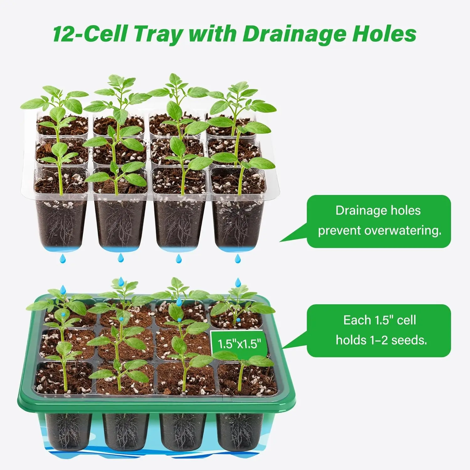 6/12 Grids Growing Starting Nu - Humidity Dome Kit recension och pris