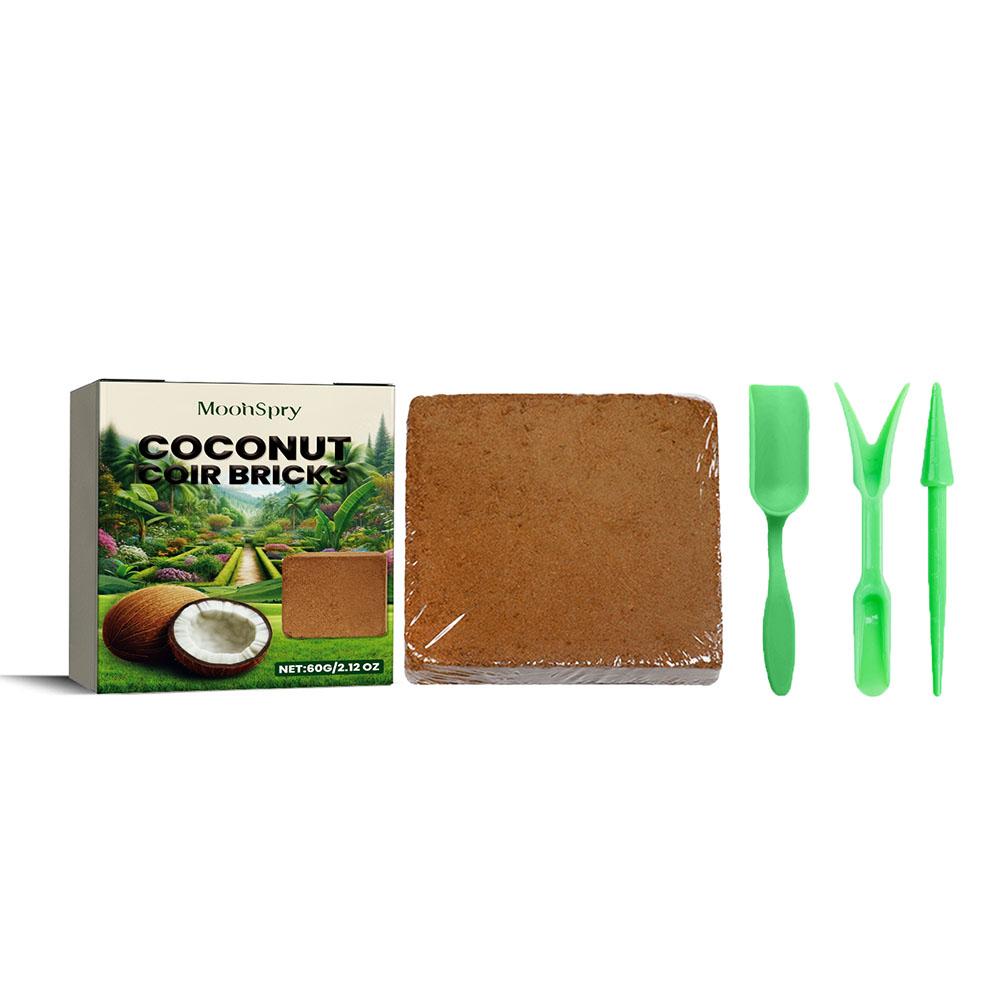 Coconut Coir Fiber Brick - Org - Sphagnum Moss Dry recension och pris