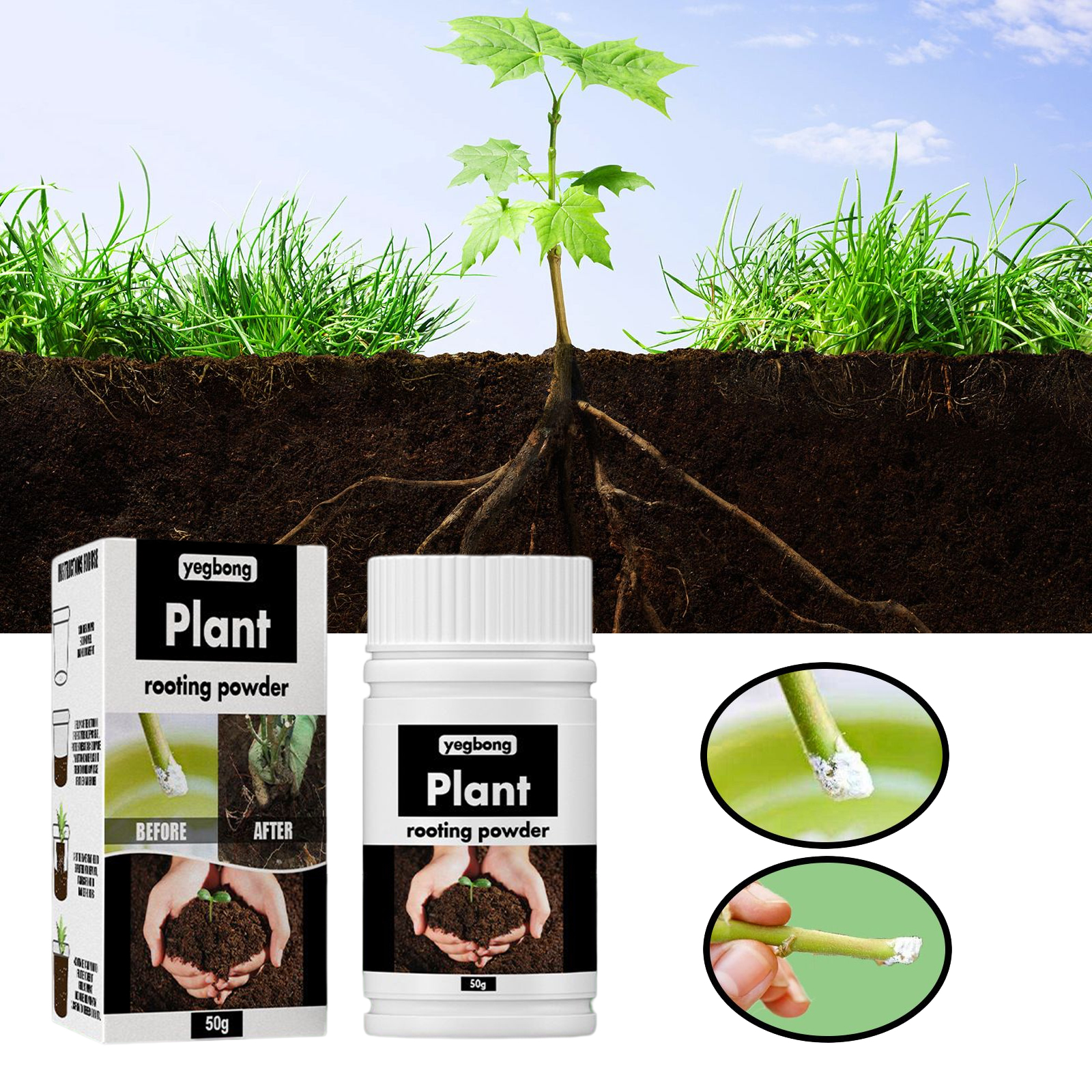 1Rare Plant Rooting Powder Pla - Rooting Hormone Powder recension och pris