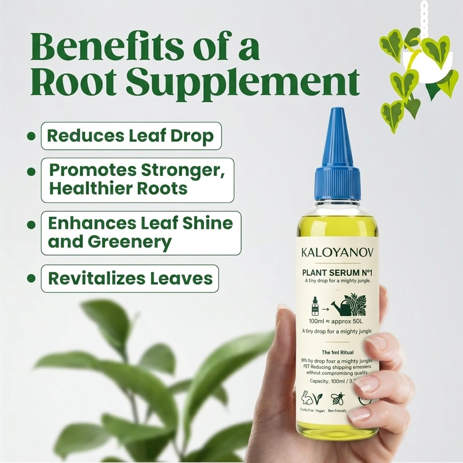 KALOYANOV Plant Serum N°1: Hig - Root Stimulator Liquid recension och pris
