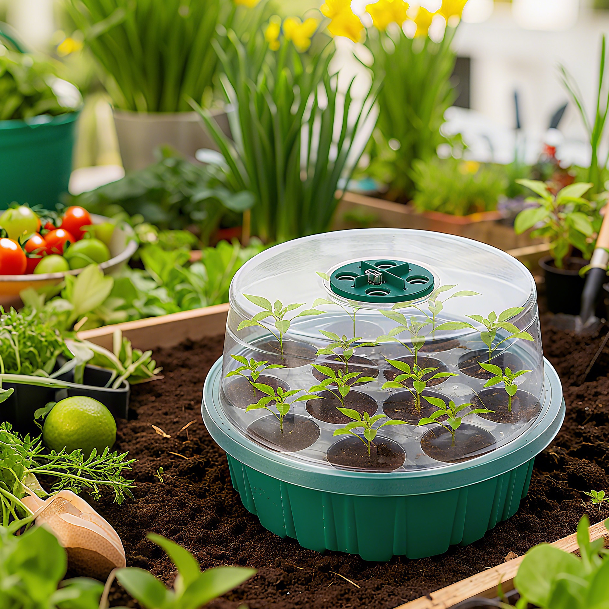 5 Pack Seed Starter Kit with P - Humidity Dome Kit recension och pris
