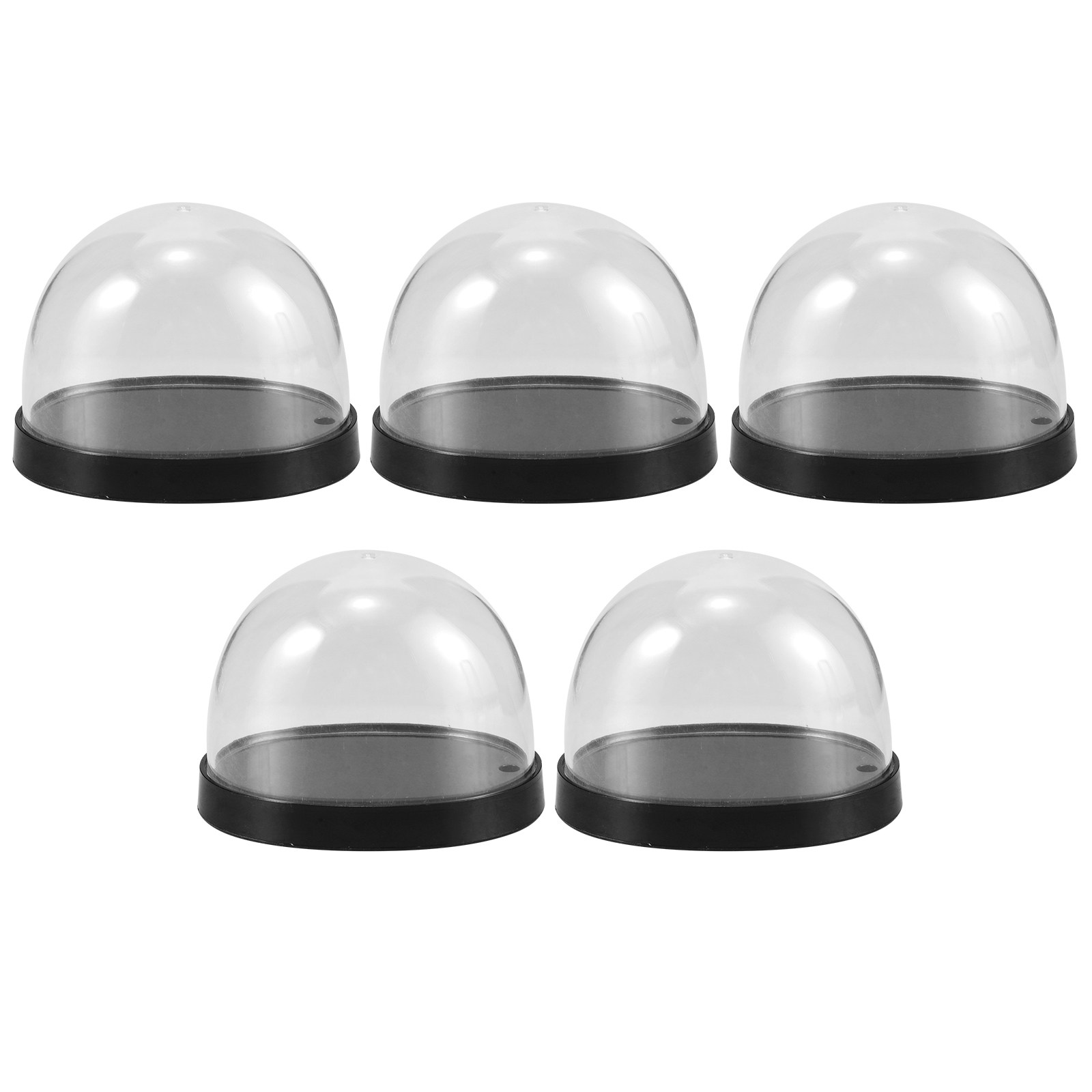 5Sets High-Transparency Plasti - Plastic Dome Clear recension och pris