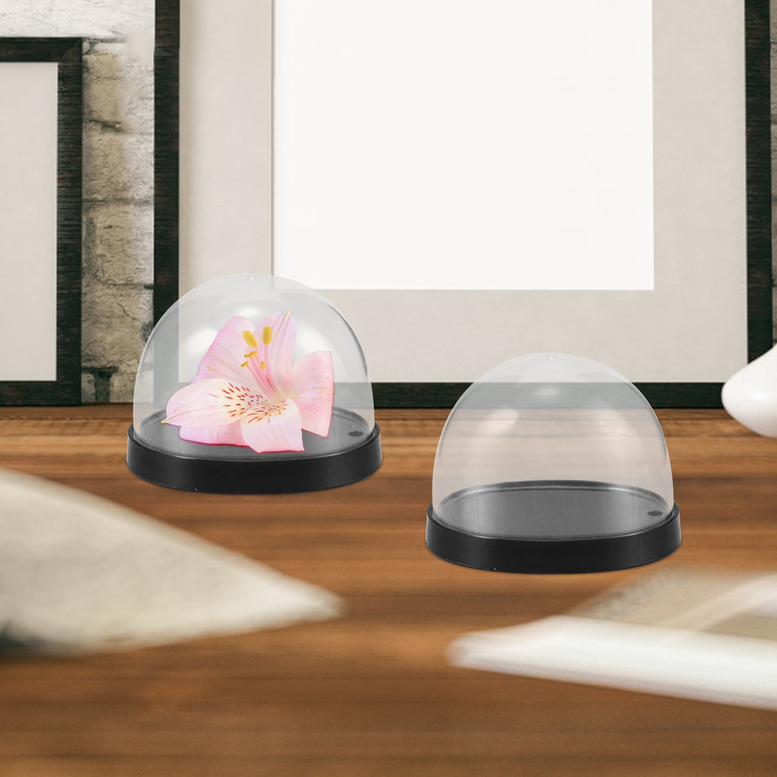 5Sets High-Transparency Plasti - Plastic Dome Clear recension och pris