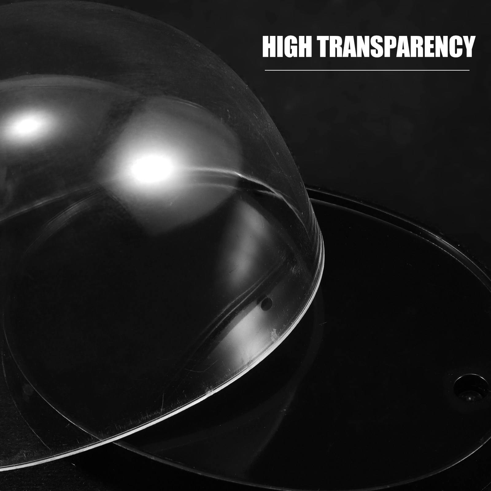 5Sets High-Transparency Plasti - Plastic Dome Clear recension och pris