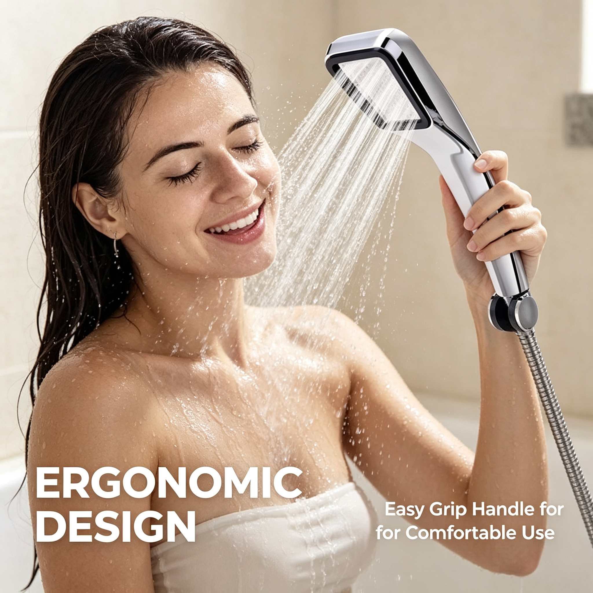 High Pressure Handheld Shower  - Misting Bottle Fine recension och pris