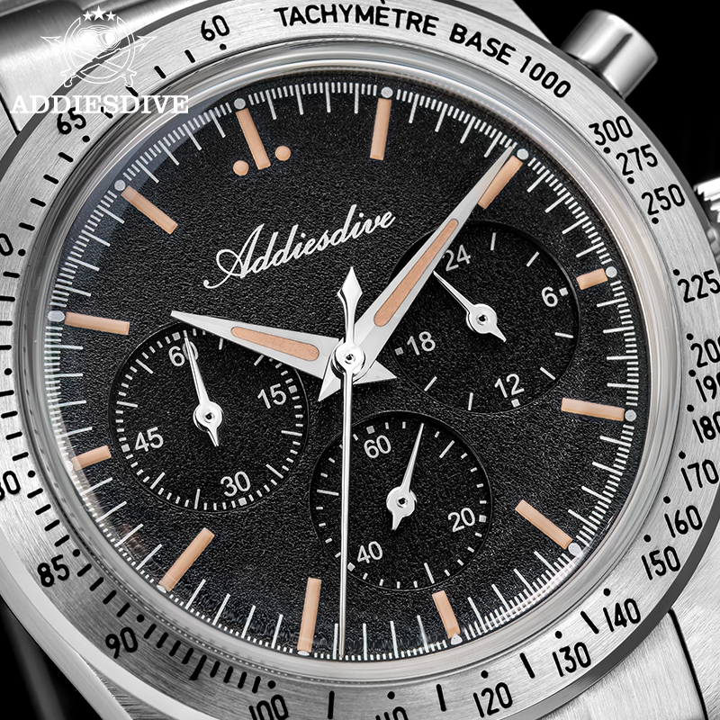 ADDIESDIVE 0S20 Chronograph Qu - Plastic Dome Clear recension och pris