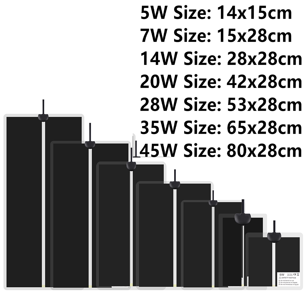 Seedling Heating Mat 5-45w Wat - Rooting Gel Clone recension och pris