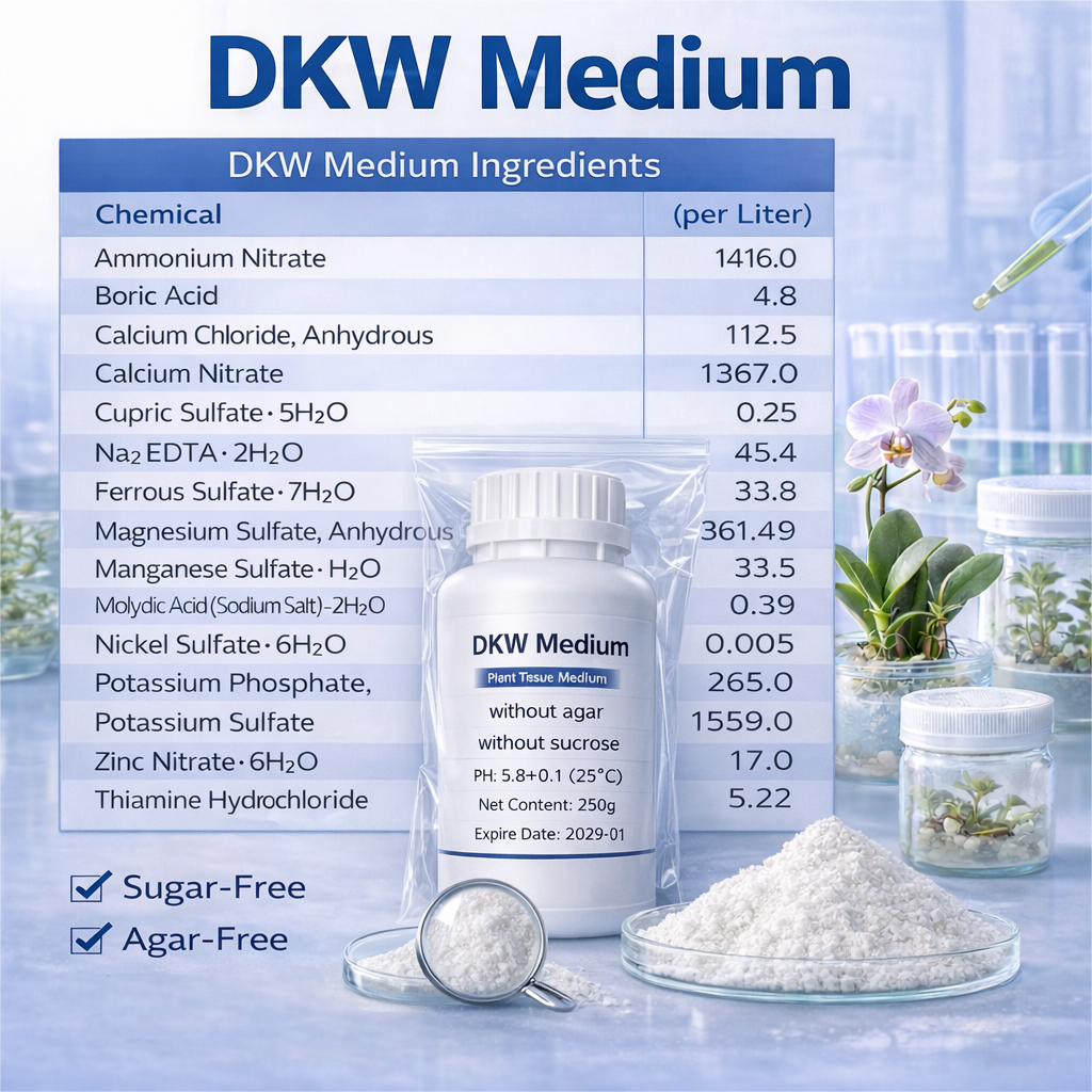 DKW Medium Plant Tissue Cultur - Agar Tissue Culture recension och pris