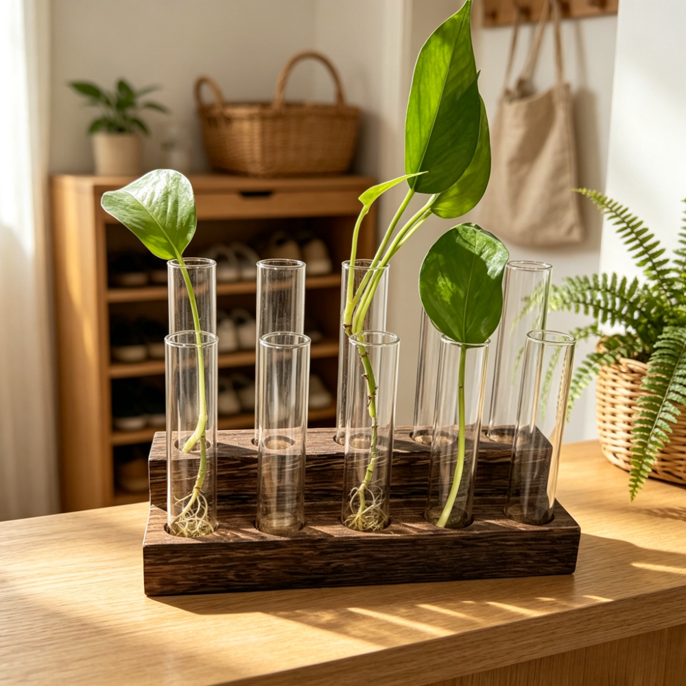 Creative Glass Test Tubes with - Propagation Station Vase recension och pris