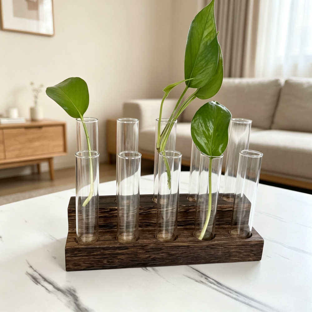 Creative Glass Test Tubes with - Propagation Station Vase recension och pris