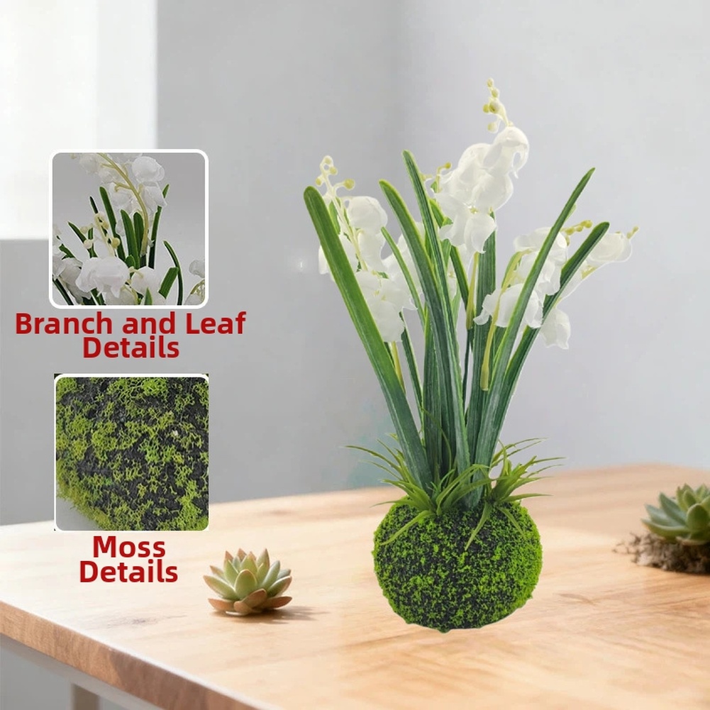 Compact Handcrafted Moss Ball  - Sphagnum Moss Dry recension och pris