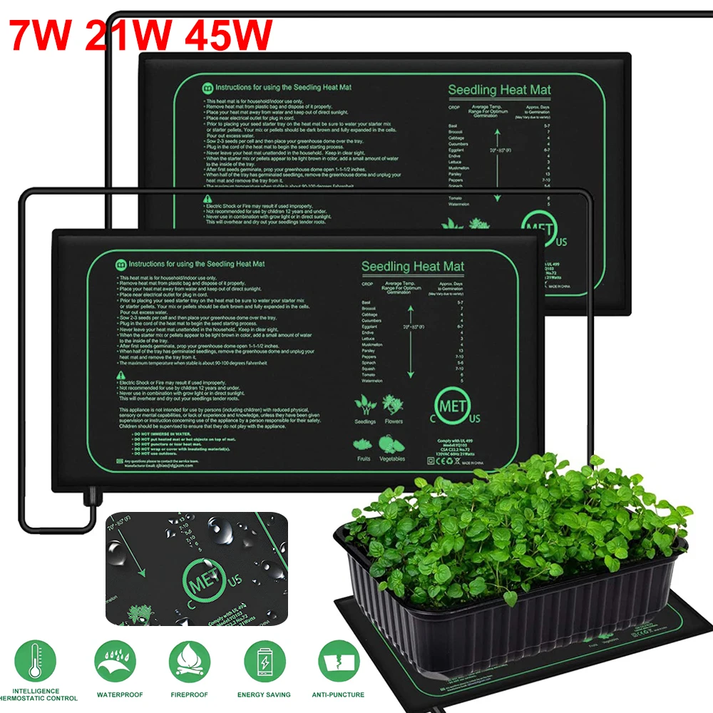 10/25/50CM Seedling Heat Mat I - Heat Mat Seedling recension och pris