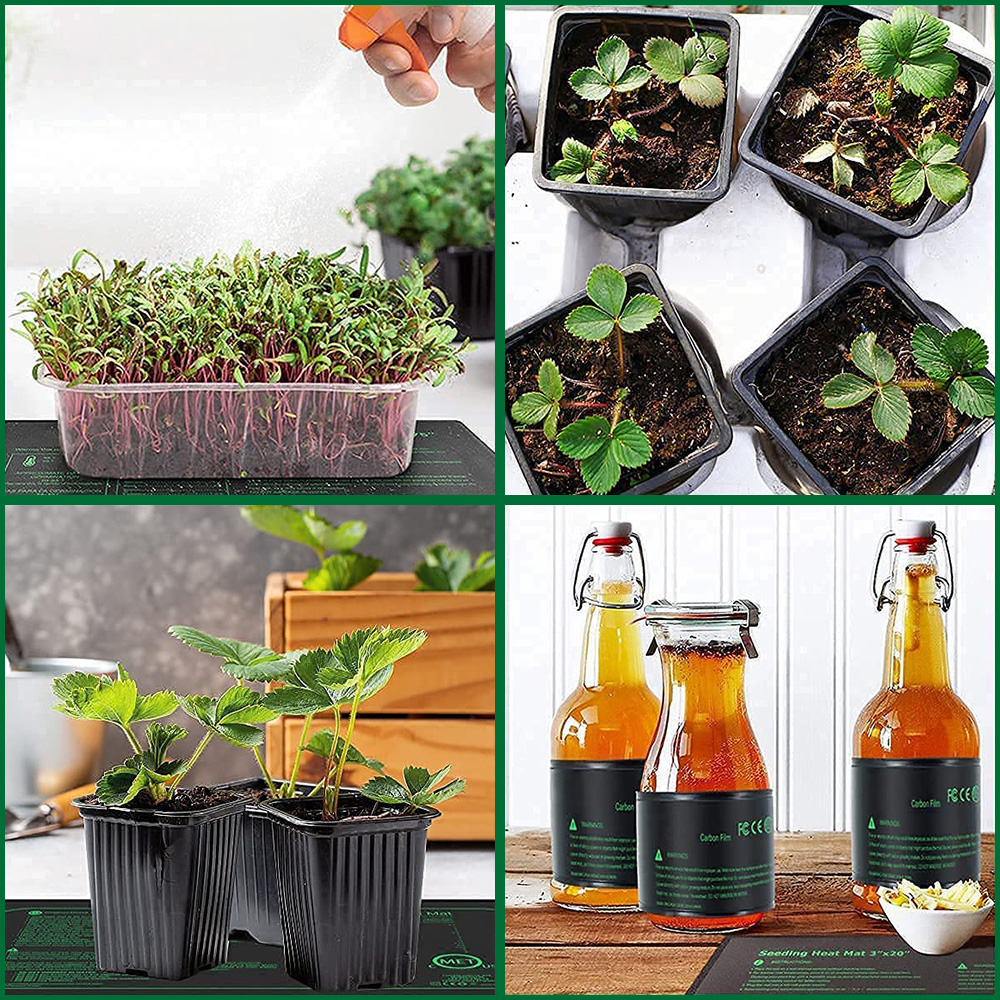 10/25/50CM Seedling Heat Mat I - Rooting Gel Clone recension och pris