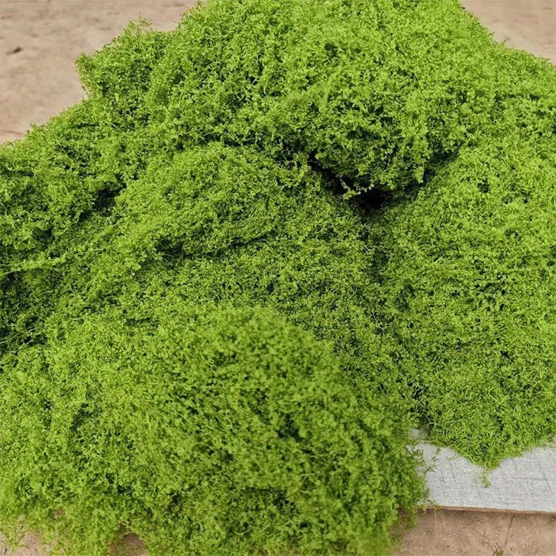 Green Fake Moss DIY Crafts Gra - Sphagnum Moss Dry recension och pris