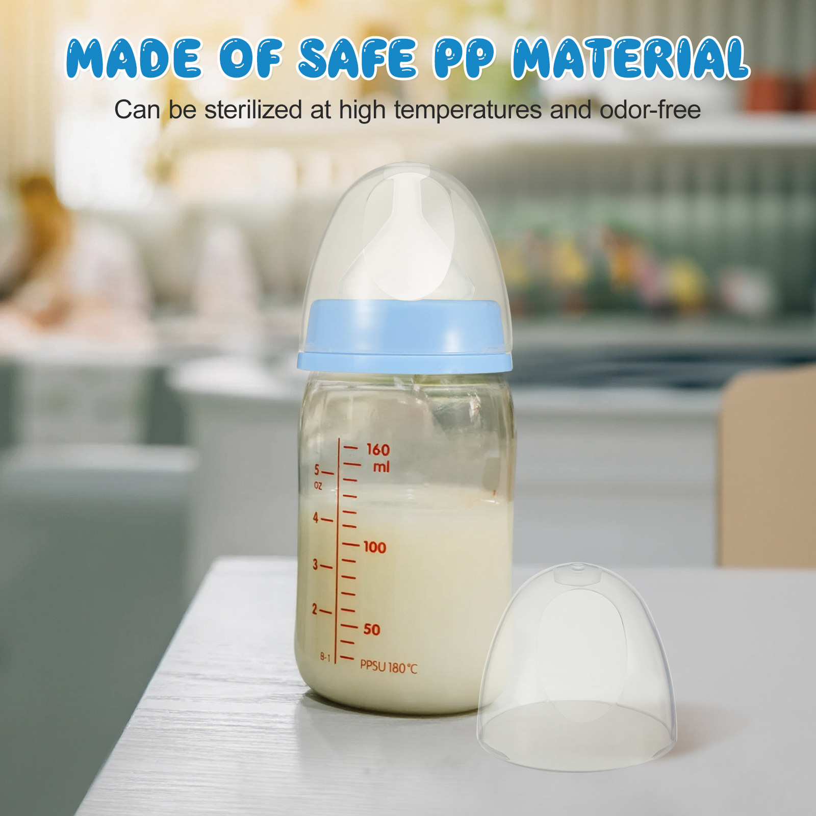Replacement Plastic Baby Bottl - Plastic Dome Clear recension och pris