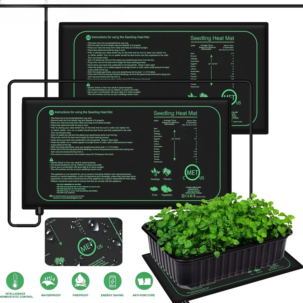 10/25/50CM Seedling Heat Mat I - Rooting Gel Clone recension och pris