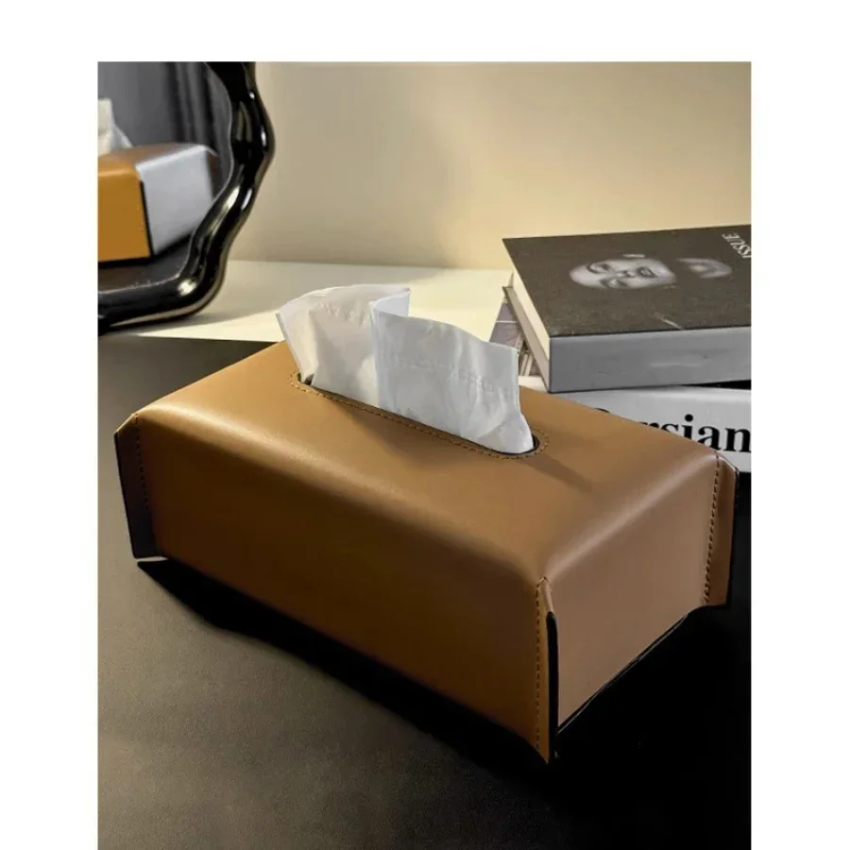 Leather Tissue Box Napkin Case - Agar Tissue Culture recension och pris