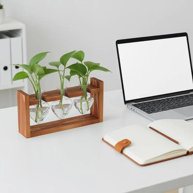 〔20E〕|Tabletop Glass Planter P - Propagation Station Vase recension och pris