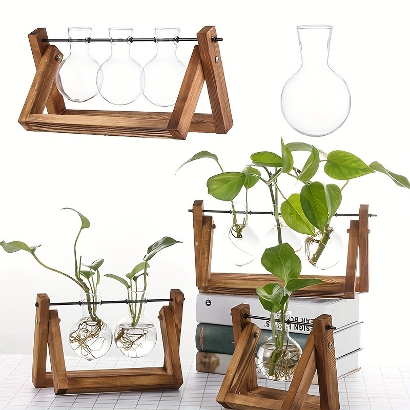 Tabletop Glass Planter Propaga - Propagation Station Vase recension och pris